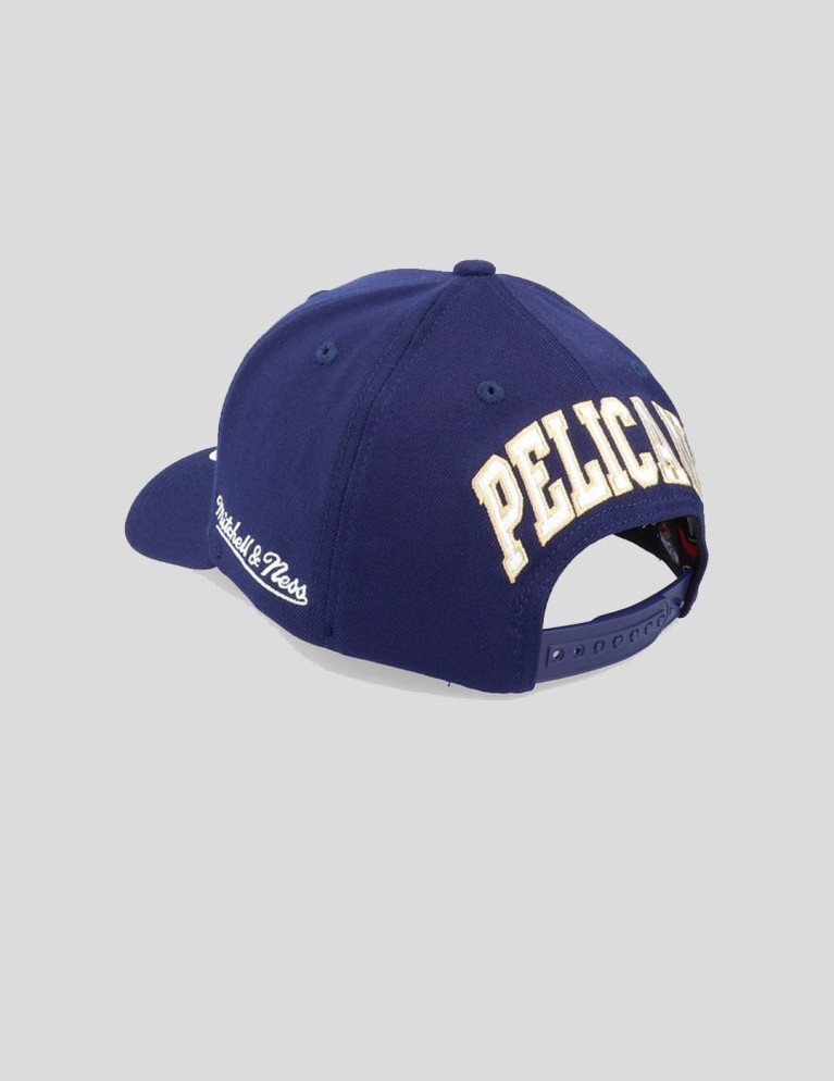 Gorra MITCHELL & NESS nba dropback solid snapback pelicans navy